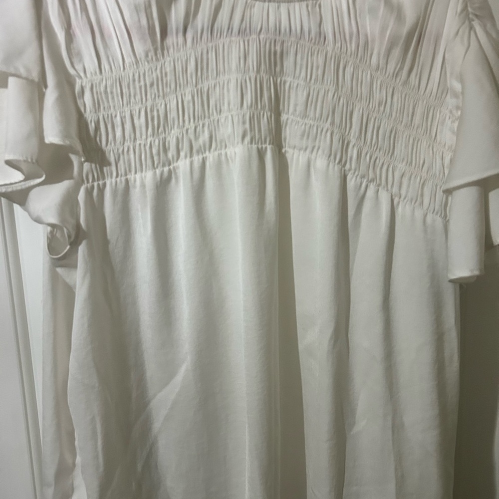 Elegant White Ann Taylor Women's Top